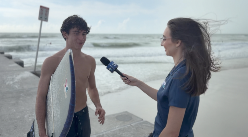 Hurricane Isaias brings high surf, rip current risk to Cortez Beach — WFTS ABC Action News Tampa, Land O' Lakes Schools news