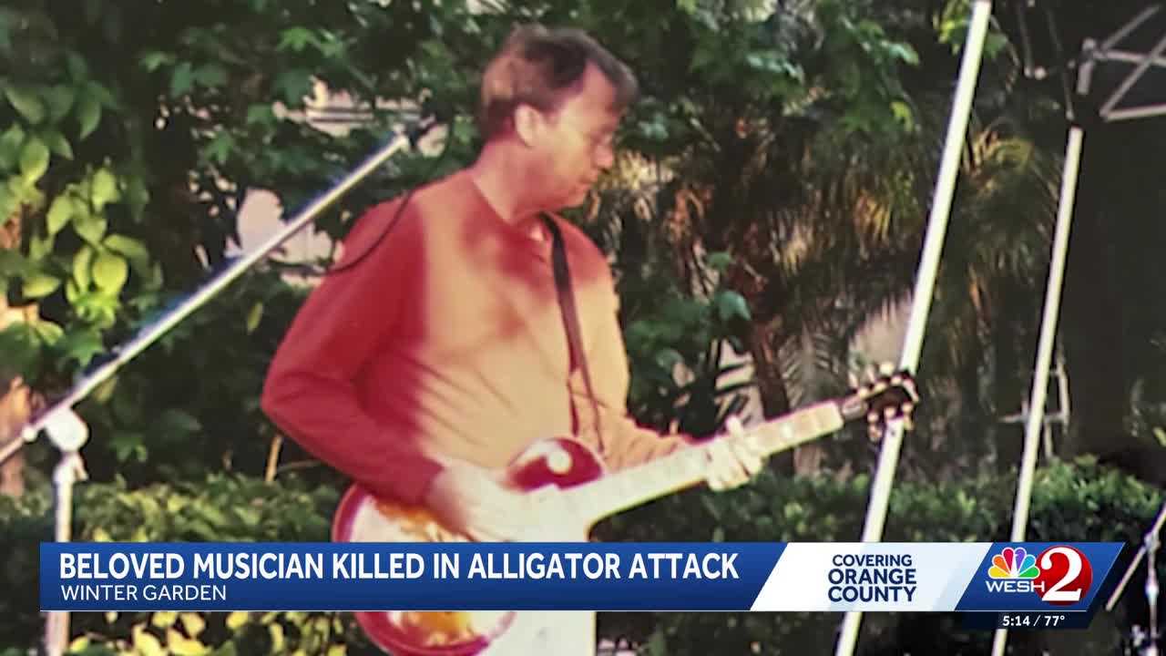 'A fantastic guy': Beloved Central Florida guitarist killed in Winter Garden alligator attack — WESH 2 Orlando, Land O' Lakes Community news