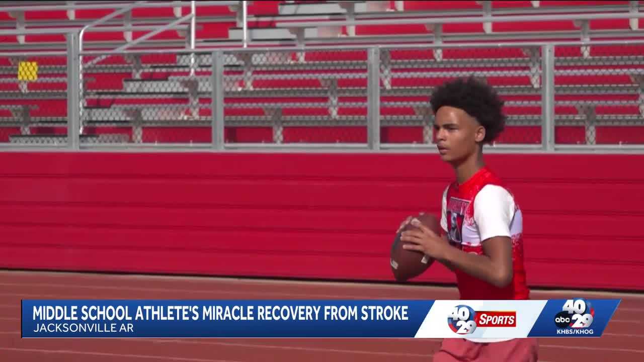 12-year-old football player recovering after spinal cord stroke — WESH 2 Orlando, Land O' Lakes Sports news