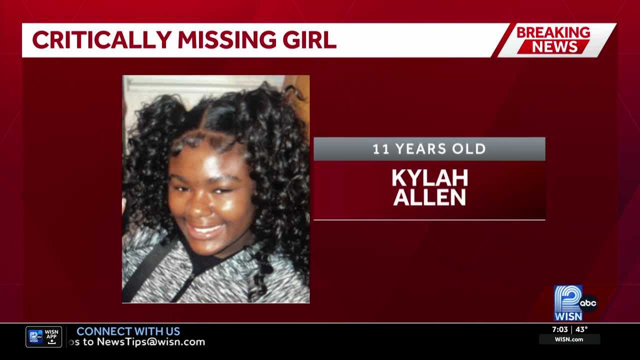 Milwaukee police searching for critically missing 11-year-old girl — WISN 12 Milwaukee, Land O' Lakes Community news