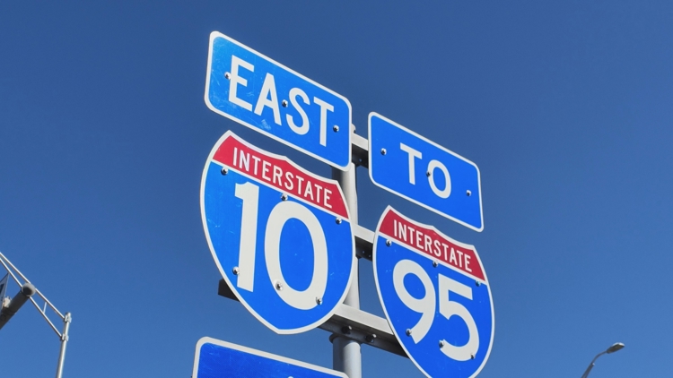 More lanes open on I-10 in Jacksonville. Here's an update on the road widening project — First Coast News Local, Land O' Lakes Community news