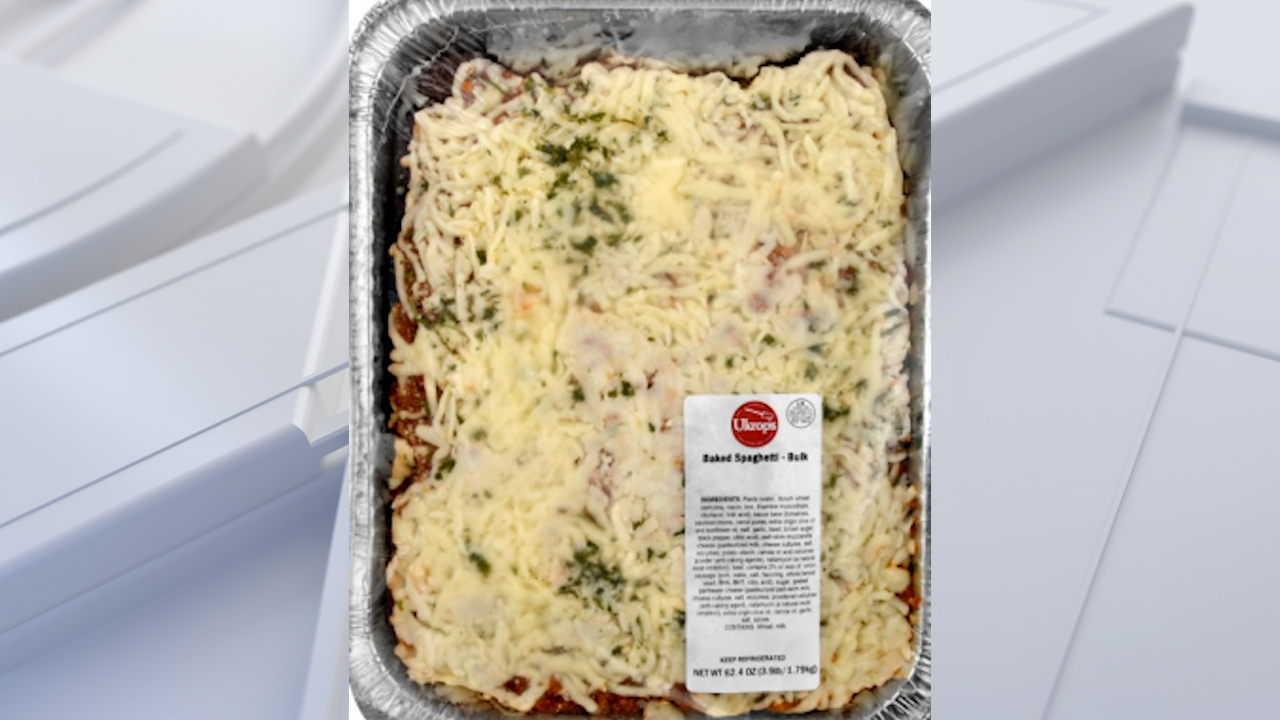 Nearly 23,000 pounds of baked spaghetti, chicken cobbler recalled over possible metal contamination — FOX 13 Tampa Bay News