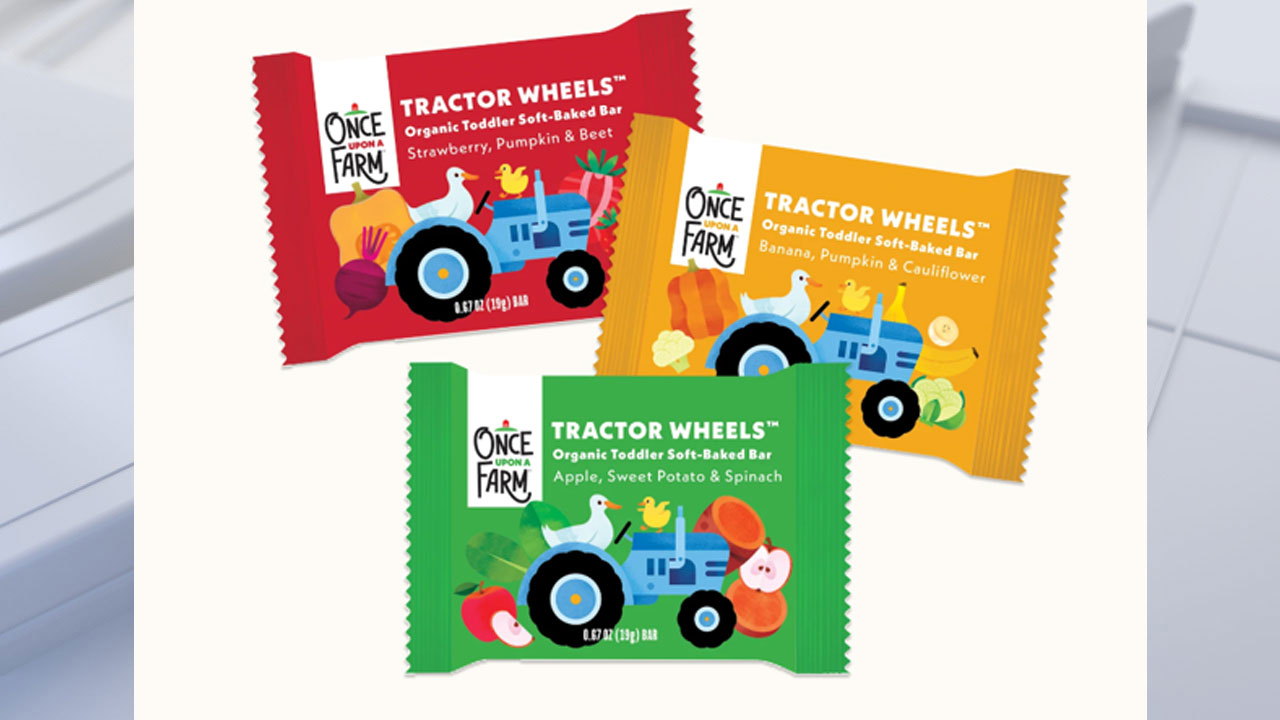 Chewy cookie bars designed for toddlers recalled over choking hazard — Land O' Lakes Community news