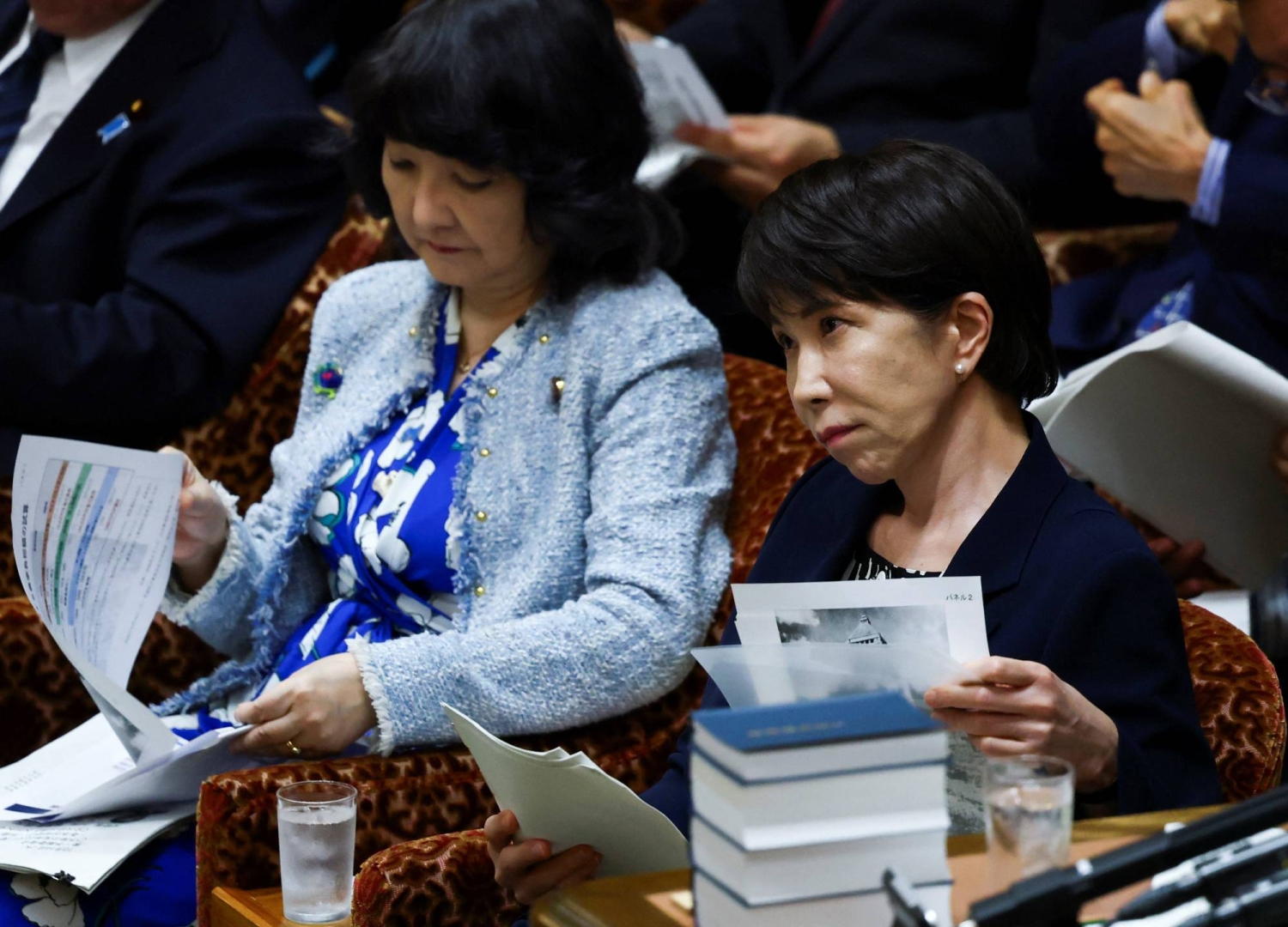  Japan’s leader says she loses hours to makeup and chores. Opinions abound.  — Japan Times